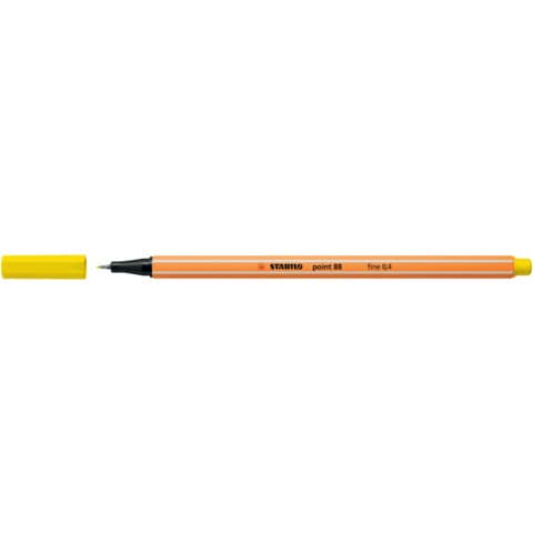 Fineliner Stabilo Point 88® 0,4 mm giallo limone 88/24